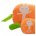 Custom Creative Simulation Plant Plush Toy Stuffed Carrot Stuffed With Down Cotton Super Soft Pillow Lovely Gift For Girl